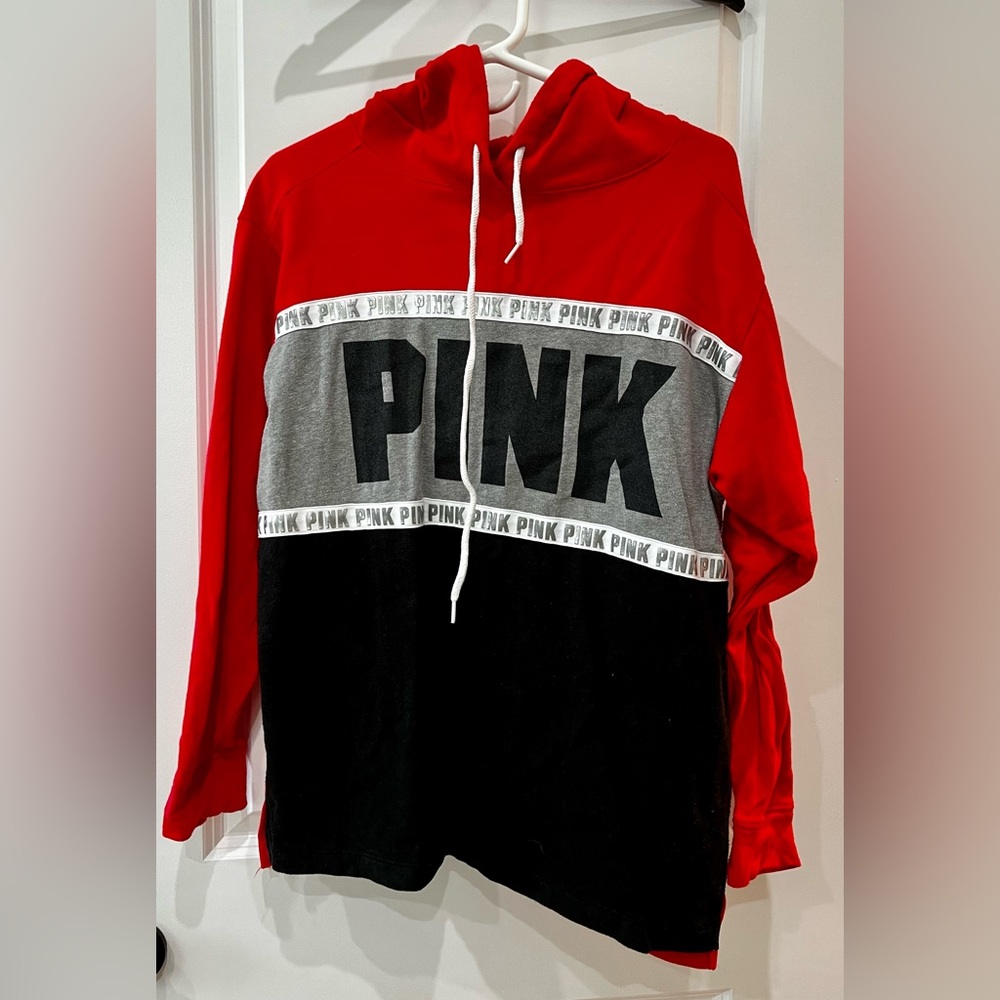 Pink, small, hoodie